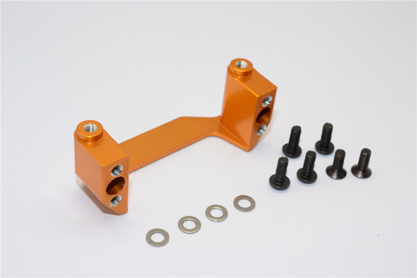 Axial EXO Aluminum Chassis Component Mounts - 1Pc Set Gold