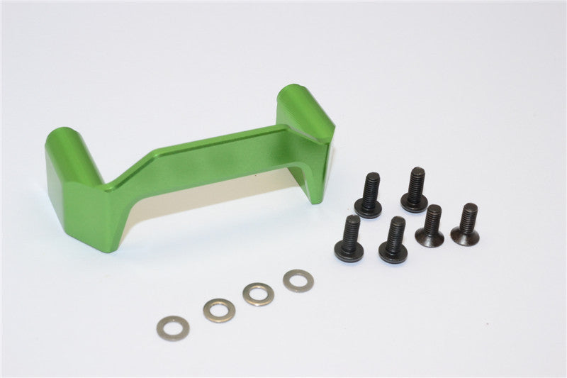 Axial EXO Aluminum Chassis Component Mounts - 1Pc Set Green