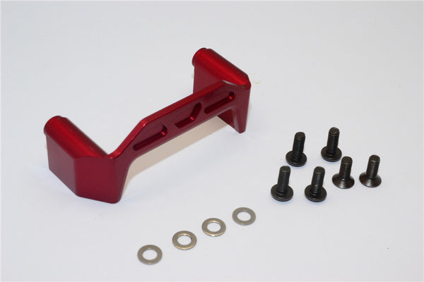 Axial EXO Aluminum Chassis Component Mounts - 1Pc Set Red