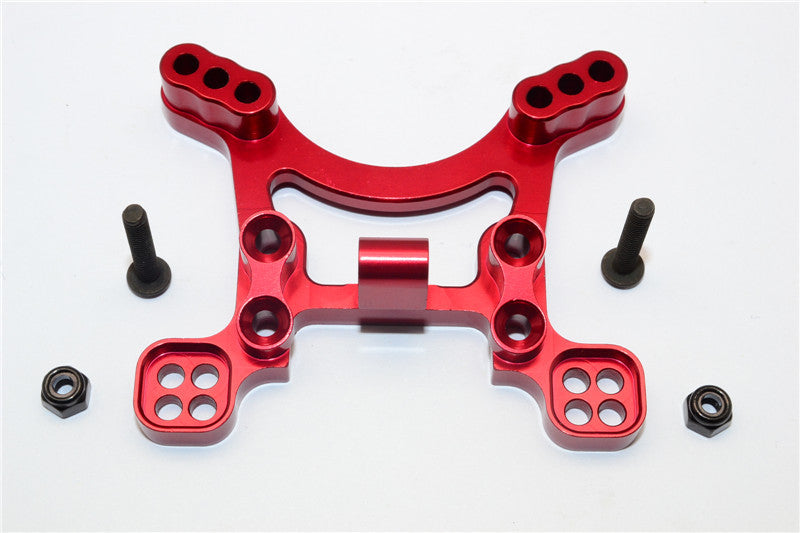 Axial EXO Aluminum Front Shock Tower - 1Pc Set Red