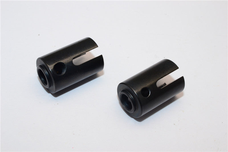 Axial EXO Steel Center Differential Input Shaft - 1Pr Black