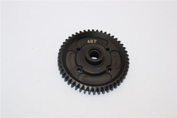 Axial EXO Steel Spur Gear (48T) - 1Pc Black