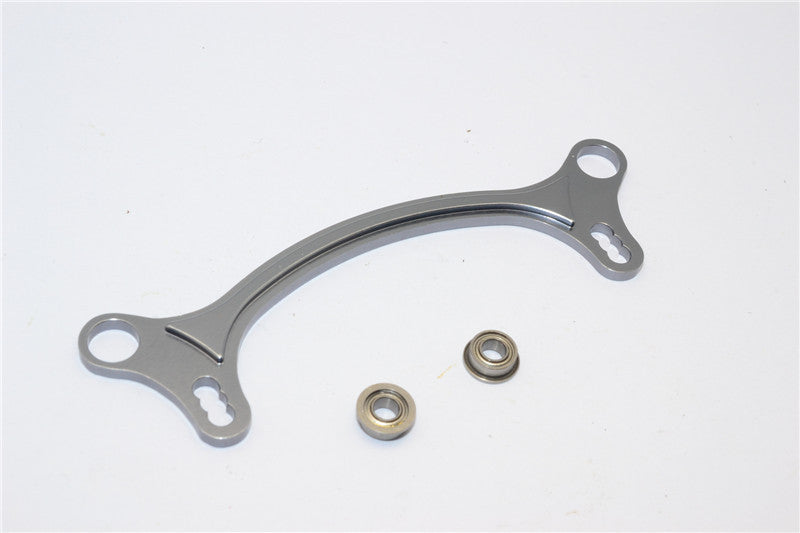 Axial EXO Aluminum Steering Rack - 1Pc Gray Silver