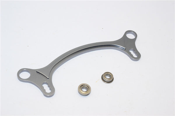 Axial EXO Aluminum Steering Rack - 1Pc Gray Silver