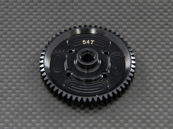 Axial EXO Steel Spur Gear (54T) - 1Pc Black