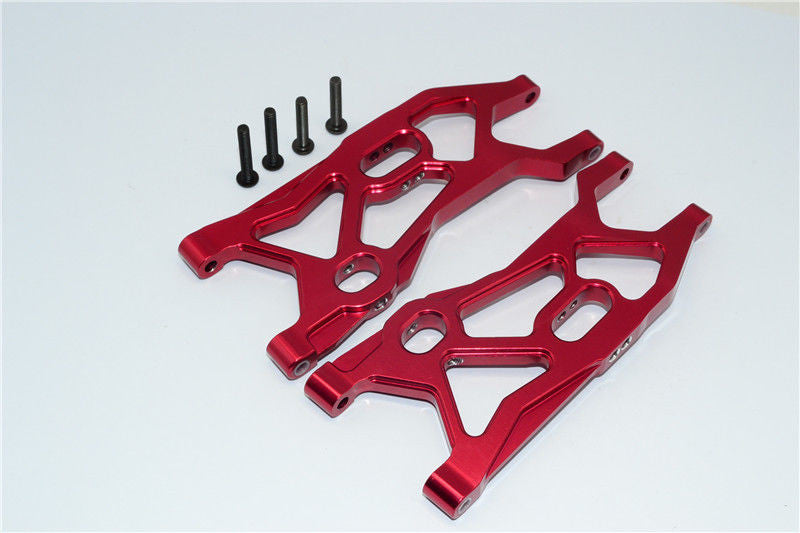 Axial EXO & Axial YETI Aluminum Front Lower Arm - 1Pr Set Red