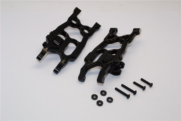 Axial EXO Aluminum Rear Lower Arm - 1Pr Set Black