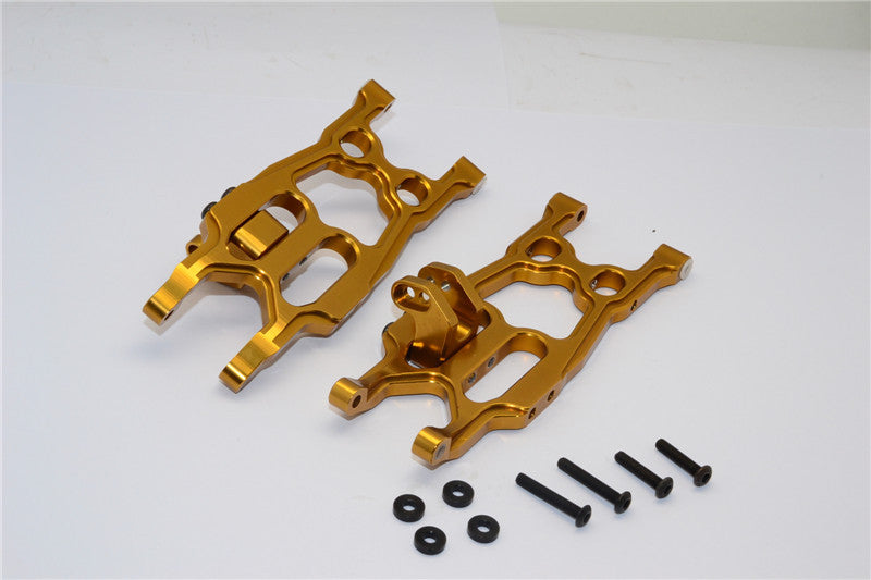 Axial EXO Aluminum Rear Lower Arm - 1Pr Set Golden Black