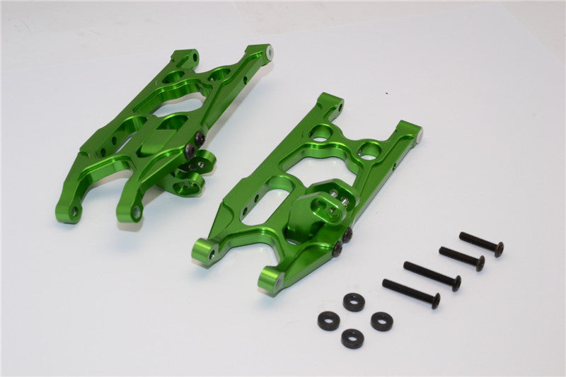 Axial EXO Aluminum Rear Lower Arm - 1Pr Set Green