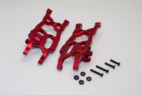 Axial EXO Aluminum Rear Lower Arm - 1Pr Set Red