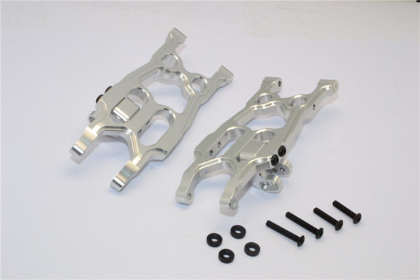 Axial EXO Aluminum Rear Lower Arm - 1Pr Set Sandy Sliver