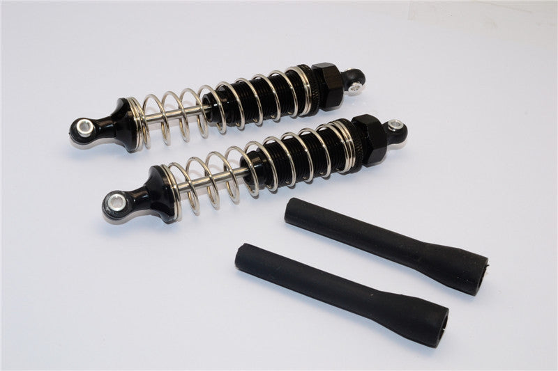 Axial EXO Aluminum Front Adjustable Spring Damper - 1Pr Set Black