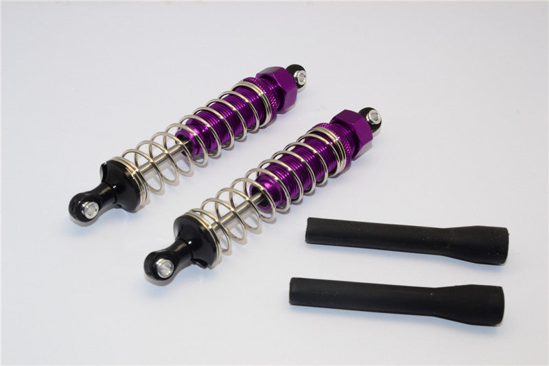 Axial EXO Aluminum Front Adjustable Spring Damper - 1Pr Set Purple