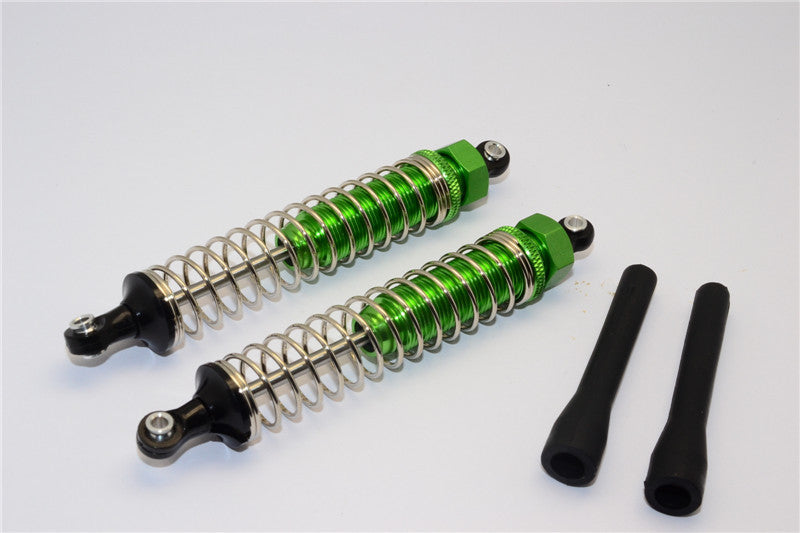 Axial EXO Aluminum Rear Adjustable Spring Damper - 1Pr Set Green