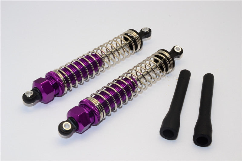 Axial EXO Aluminum Rear Adjustable Spring Damper - 1Pr Set Purple