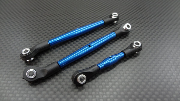 Axial EXO Aluminum Turnbuckle - 3 Pcs Set Blue