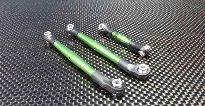 Axial EXO Aluminum Turnbuckle - 3 Pcs Set Green