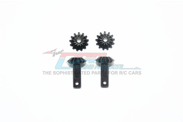 Traxxas E-Maxx 2 Harden Steel #45 Gear Set For Differential Assembly - 4Pc Set Black
