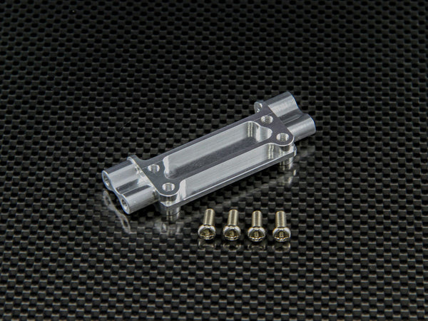 Tamiya Ford F350 High-Lift Aluminum Gear Box Mount-1Pc Set Silver