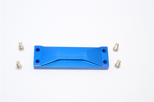 Tamiya Ford F350 High-Lift Aluminum Rear Support - 1Pc Set Blue