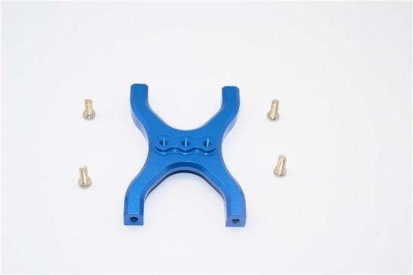Tamiya Ford F350 High-Lift Aluminum Rear Support - 1Pc Blue