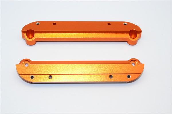 Tamiya Ford F350 High-Lift Aluminum Mechanism Deck - 4Pcs Set Orange