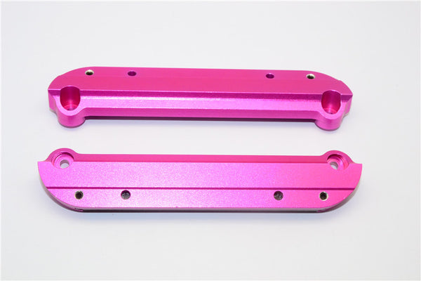 Tamiya Ford F350 High-Lift Aluminum Mechanism Deck - 4Pcs Set Pink
