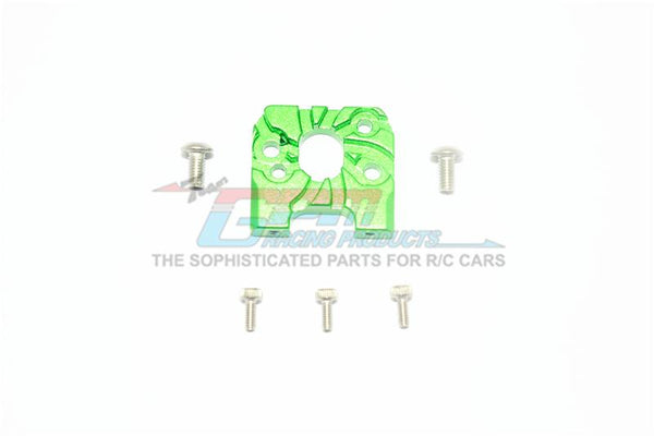 X-Rider 1/8 Flamingo RC Tricycle Aluminum Motor Mount With Heat Sink Fins - 1Pc Set Green