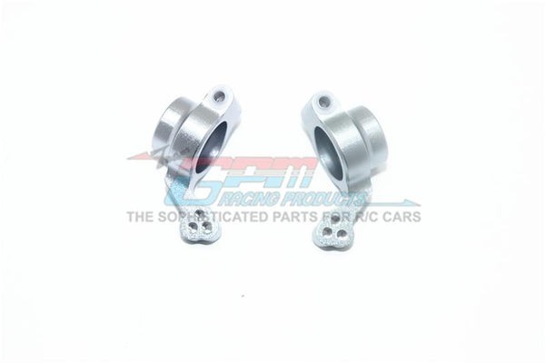 X-Rider 1/8 Flamingo RC Tricycle Aluminum Rear Knuckle Arm - 2Pc Set Gray Silver