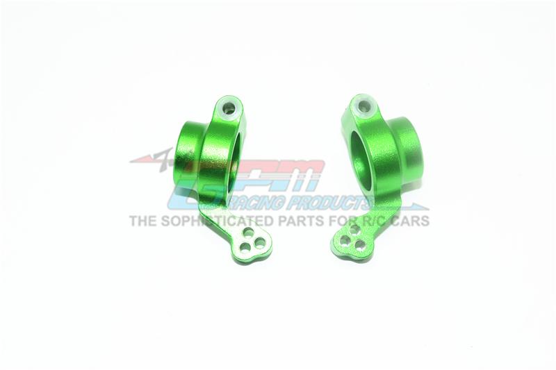X-Rider 1/8 Flamingo RC Tricycle Aluminum Rear Knuckle Arm - 2Pc Set Green