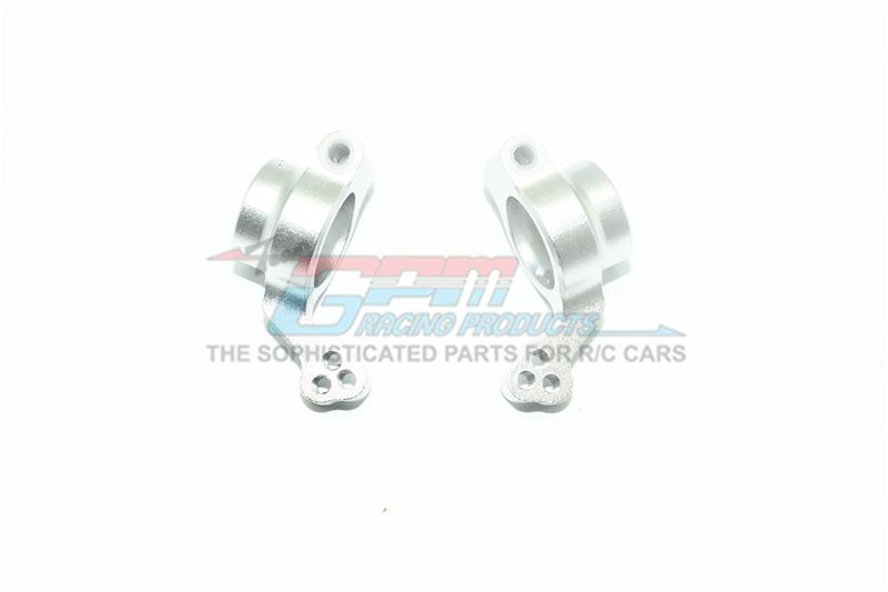 X-Rider 1/8 Flamingo RC Tricycle Aluminum Rear Knuckle Arm - 2Pc Set Silver