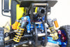 X-Rider 1/8 Flamingo RC Tricycle Upgrade Parts Aluminum Adjustable Rear Shock Tower - 1Pc Set Blue