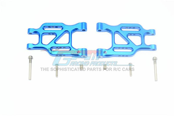 X-Rider 1/8 Flamingo RC Tricycle Aluminum Rear Lower Arms - 1Pr Set Blue