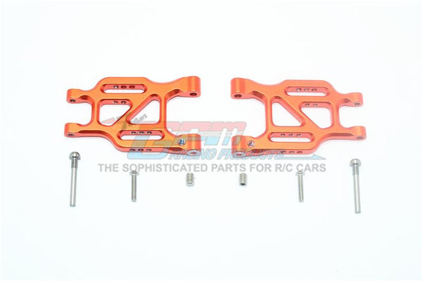 X-Rider 1/8 Flamingo RC Tricycle Aluminum Rear Lower Arms - 1Pr Set Orange