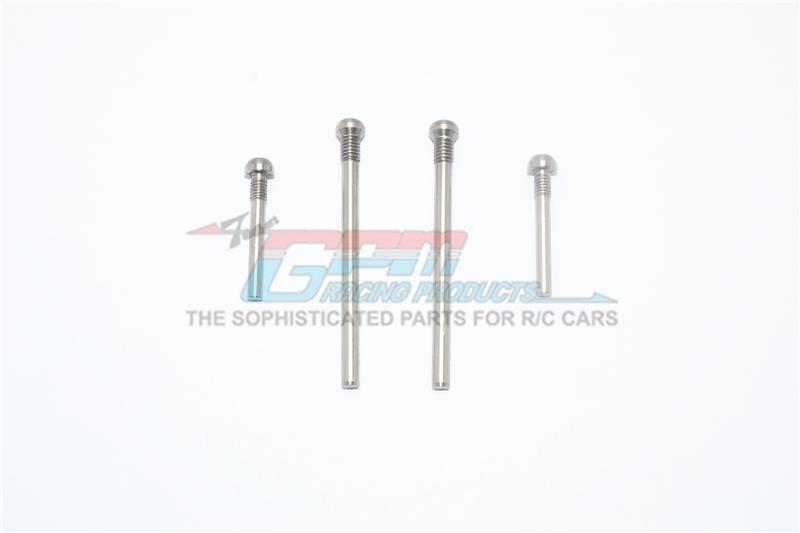 X-Rider 1/8 Flamingo RC Tricycle Stainless Steel Top Threaded Screws For Rear Lower Arms - 4Pc Set