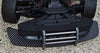 Arrma 1/7 Infraction 6S BLX ARA109001 Carbon Fiber Front Chassis & Bumper - 11Pc Set Silver+Black