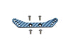 Carbon Fiber Rear Shock Tower For Tamiya 1/10 4WD TA08 PRO 58693 - 5Pc Set Blue