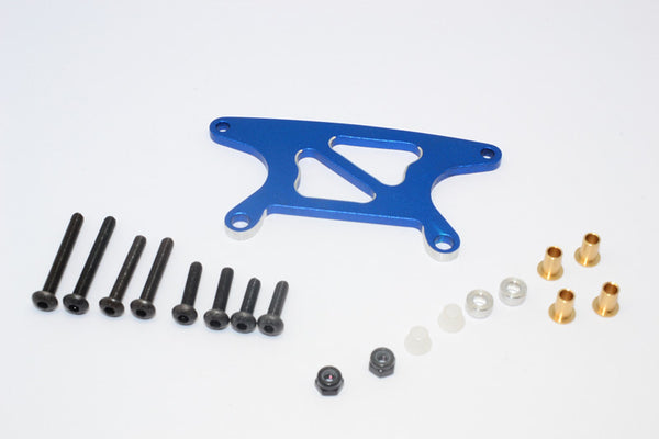 Tamiya GF01 Aluminum Front Shock Tower - 1Pc Set Blue