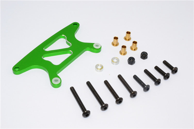Tamiya GF01 Aluminum Rear Shock Tower - 1Pc Set Green