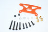 Tamiya GF01 Aluminum Rear Shock Tower - 1Pc Set Orange