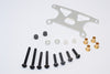 Tamiya GF01 Aluminum Rear Shock Tower - 1Pc Set Silver