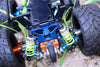 Tamiya GF01 Aluminum Rear Shock Tower - 1Pc Set Orange