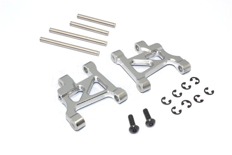 Tamiya GF01 / TL01 Aluminum Front Lower Arm - 1Pr Set Gray Silver
