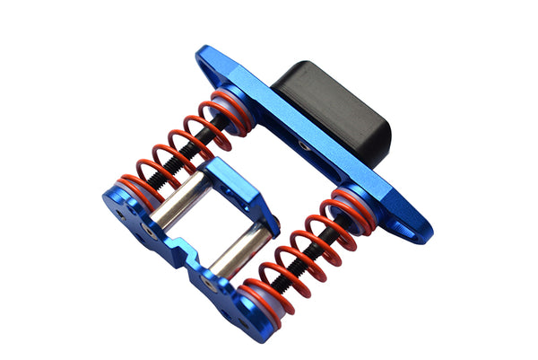 Tamiya GF01 &amp; Wild Willy 2 Aluminum Front Bumper Absorber - 1 Set Blue