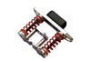 Tamiya GF01 & Wild Willy 2 Aluminum Front Bumper Absorber - 1 Set Silver