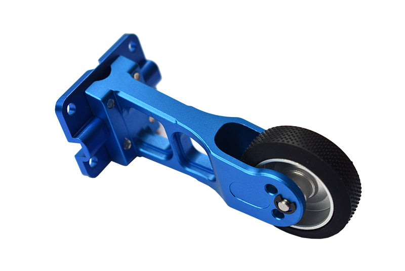 Tamiya GF01 / WILD WILLY 2 Aluminum Wheelie Bar - 1 Set Blue