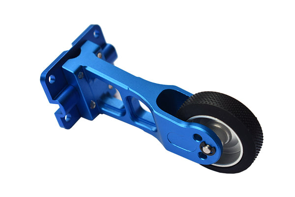 Tamiya GF01 / WILD WILLY 2 Aluminum Wheelie Bar - 1 Set Blue
