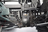 Carbon Fiber Chassis Side Panels For Losi 1:8 LMT 4WD Solid Axle Monster Truck LOS04022 / LMT Grave Digger / Son-uva Digger LOS04021 Upgrades - 9Pc Set Black
