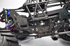 Carbon Fiber Chassis Side Panels For Losi 1:8 LMT 4WD Solid Axle Monster Truck LOS04022 / LMT Grave Digger / Son-uva Digger LOS04021 Upgrades - 9Pc Set Black