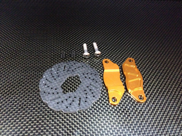 Team Losi 5ive-T Graphite Brake Disk - 1Pc Black